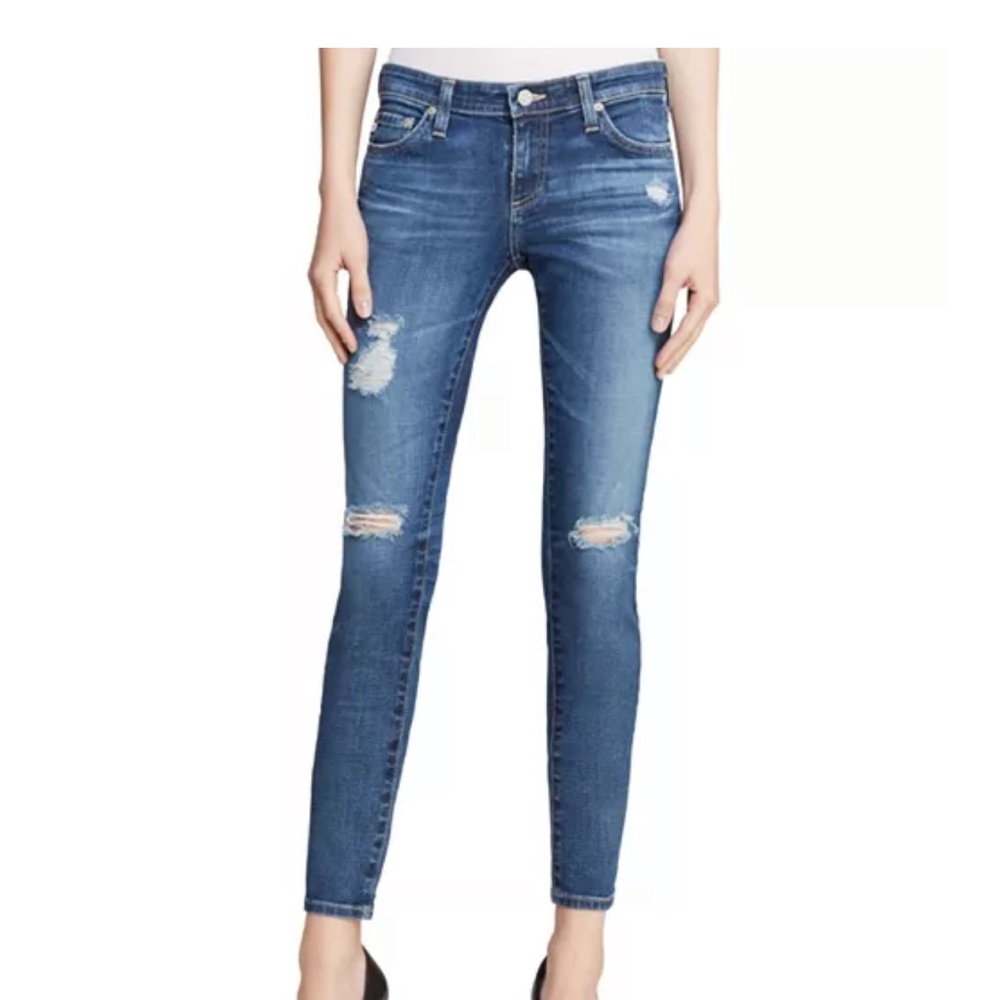 AG Legging Ankle Jeans in 11 Years Swapmeet 24R